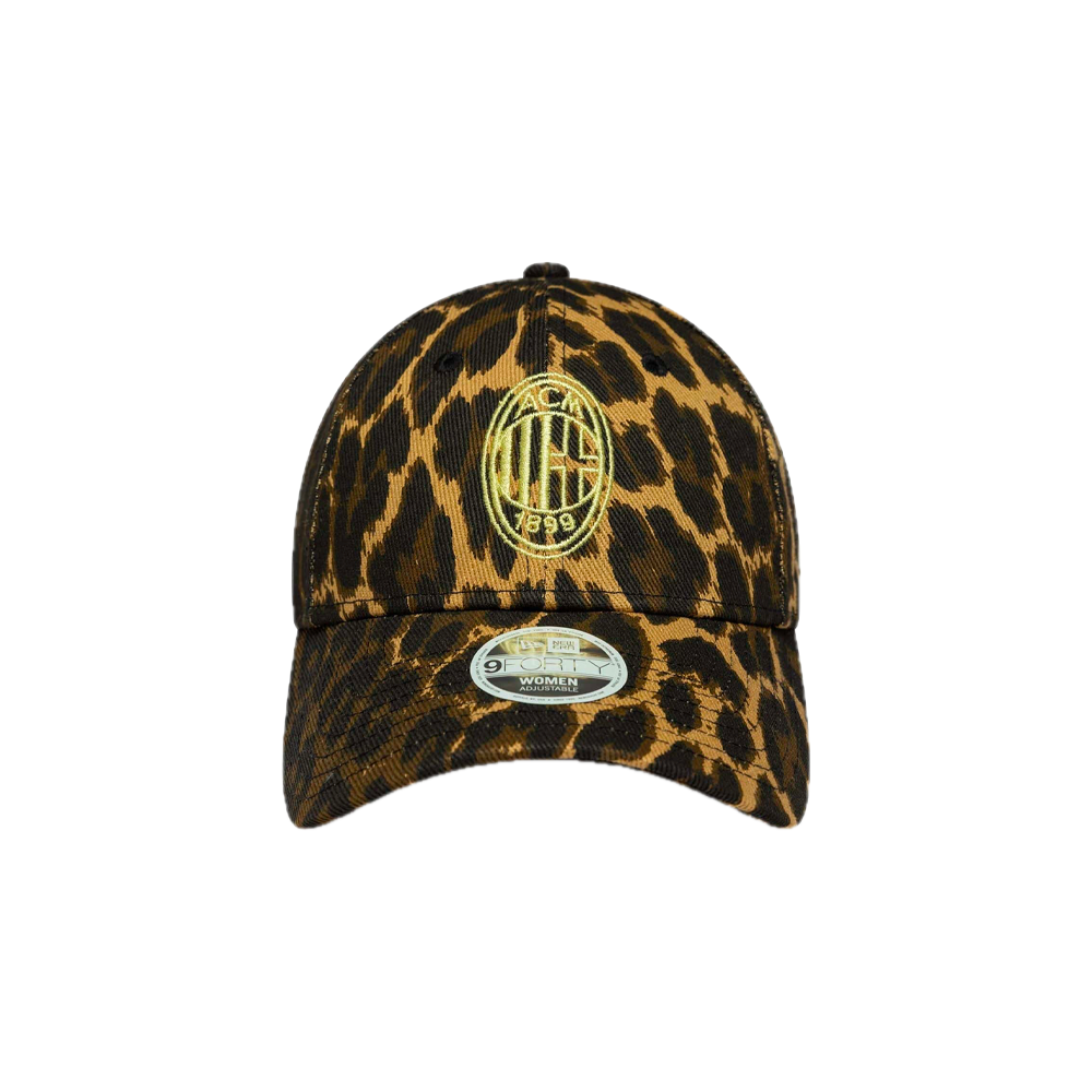 New Era W' 9FORTY AC Milan Leopard Brown 60771891