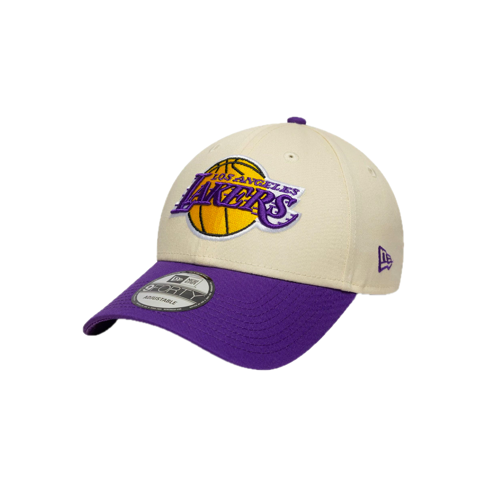 New Era 9FORTY LA Lakers NBA Cream 60771881
