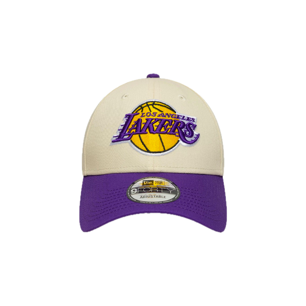 New Era 9FORTY LA Lakers NBA Cream 60771881