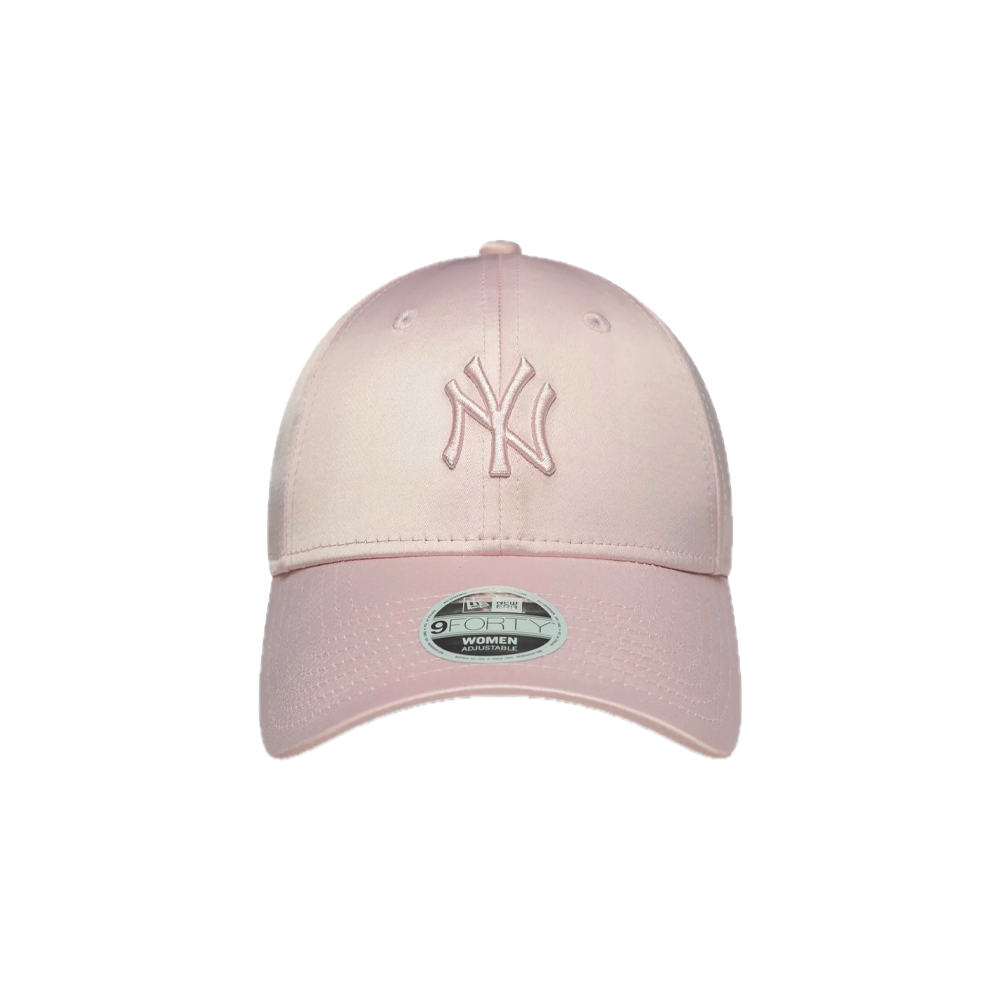 New Era W' 9FORTY New York Yankees MLB Satin Pink 60771882