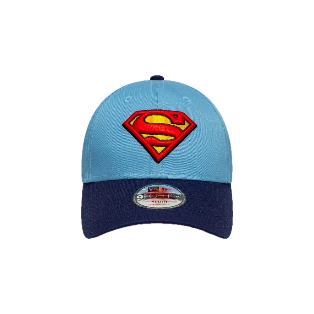 New Era 'Youth 9FORTY Superman DC Light Blue 60771774