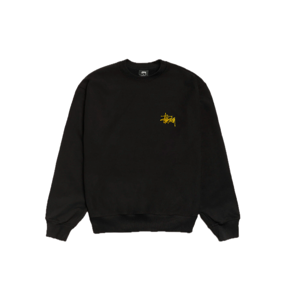 Stussy Basic Stussy Crew Black 2911094_BLK