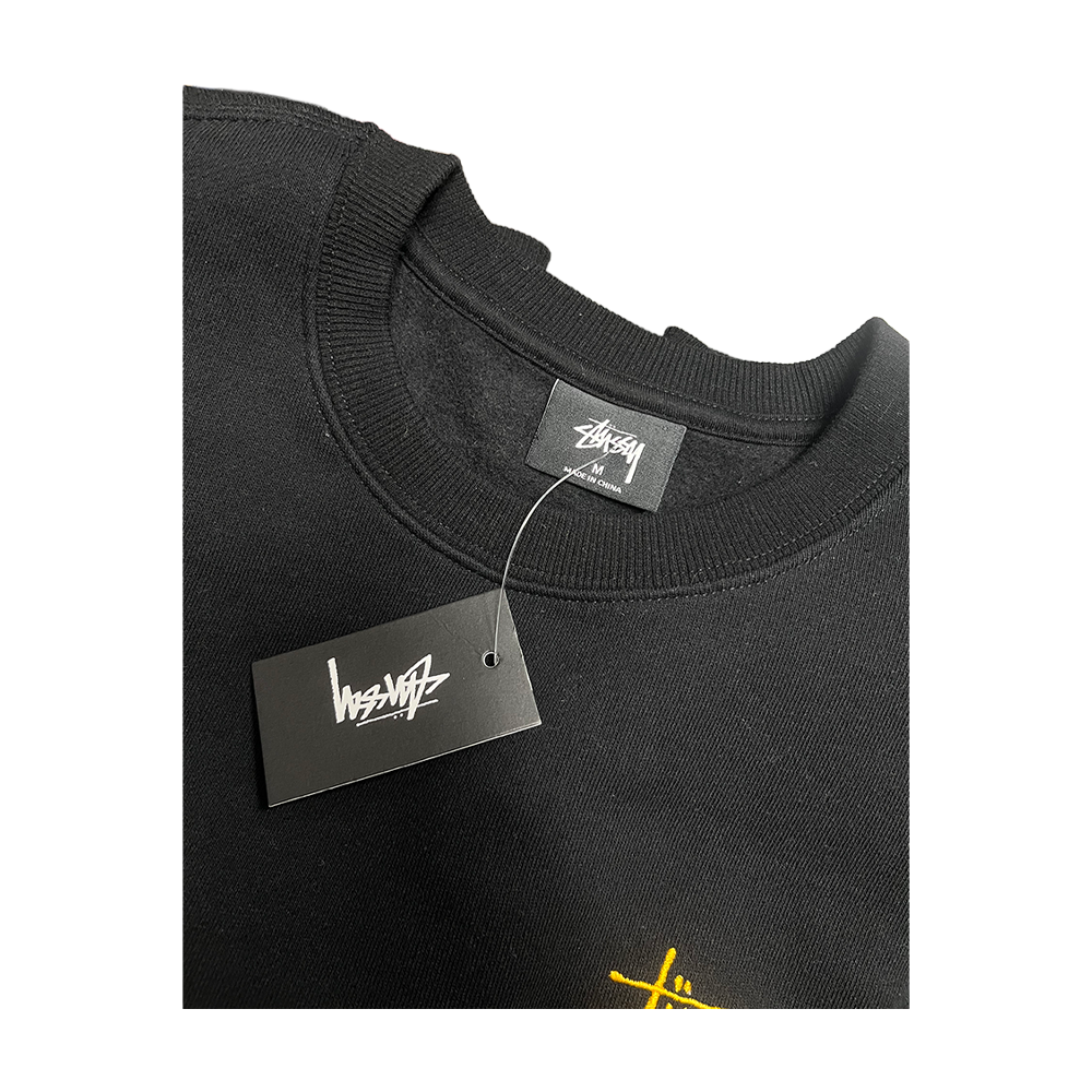 Stussy Basic Stussy Crew Black 2911094_BLK