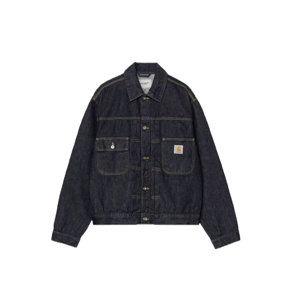 Carhartt Wip Belmar Jacket Blue (Rinsed) I036586_01_02