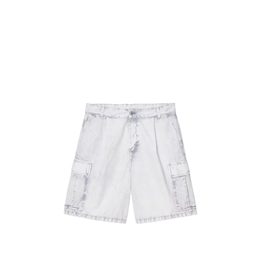 Carhartt Wip Cole Cargo Short Mirror / Chalk Wash I036507_1NK_5F