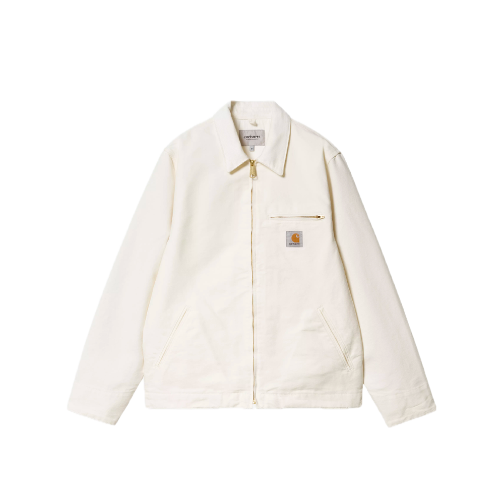 Carhartt WIP Detroit Jacket (Summer) Wax / Wax (Rinsed) I033112_0DJ_02