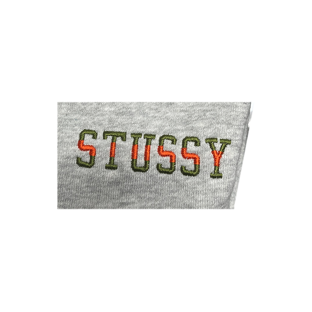 Stussy Ivy League Crew Ash Heather 2911102_ASH