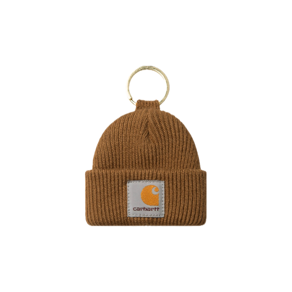 Carhartt Wip Mini Watch Hat Keychain Hamilton Brown I036420_HZ_XX