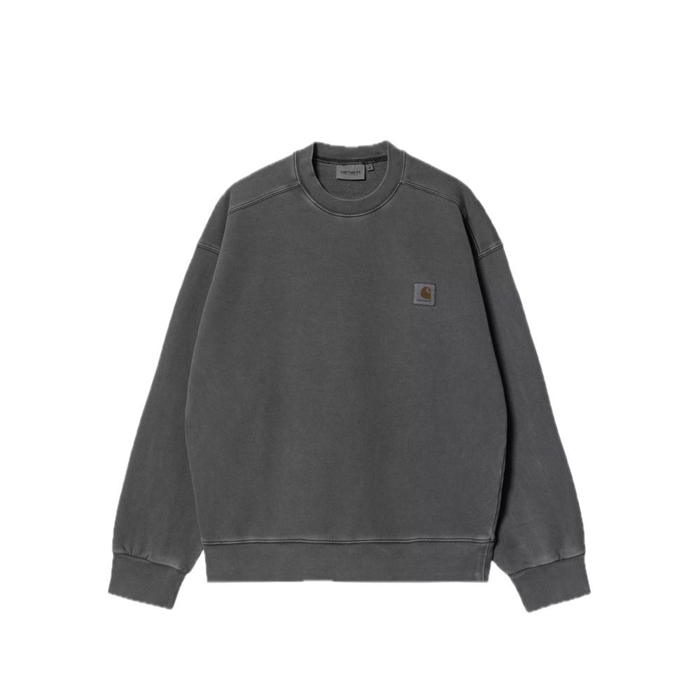 Carhartt WIP Nelson Sweat Black (Garment dyed) I029957_89_GD