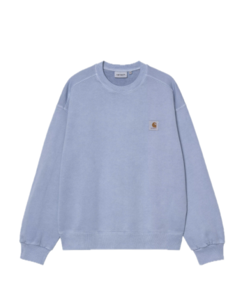 Carhartt WIP Nelson Sweat Gentle Blue (Garment dyed) I029957_3HX_GD