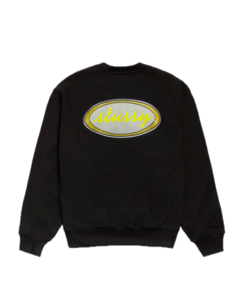 Stussy Oval Crew Black 2911103_BLK