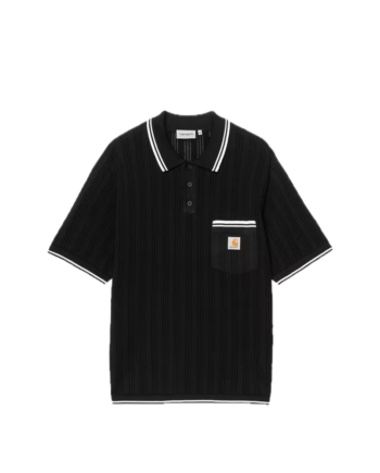 Carhartt WIP S/S Ramsey Polo Black / Wax I036168_K02_XX