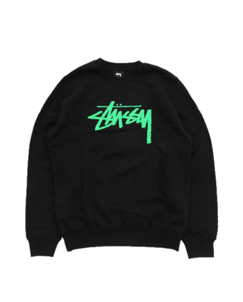Stussy Stock Crewneck Black 2911173_BLK