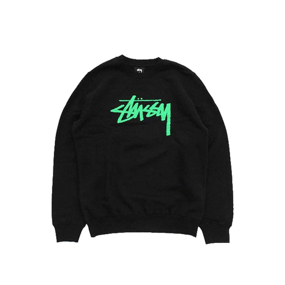 Stussy Stock Crewneck Black 2911173_BLK