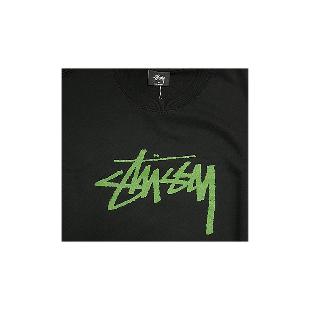 Stussy Stock Crewneck Black 2911173_BLK
