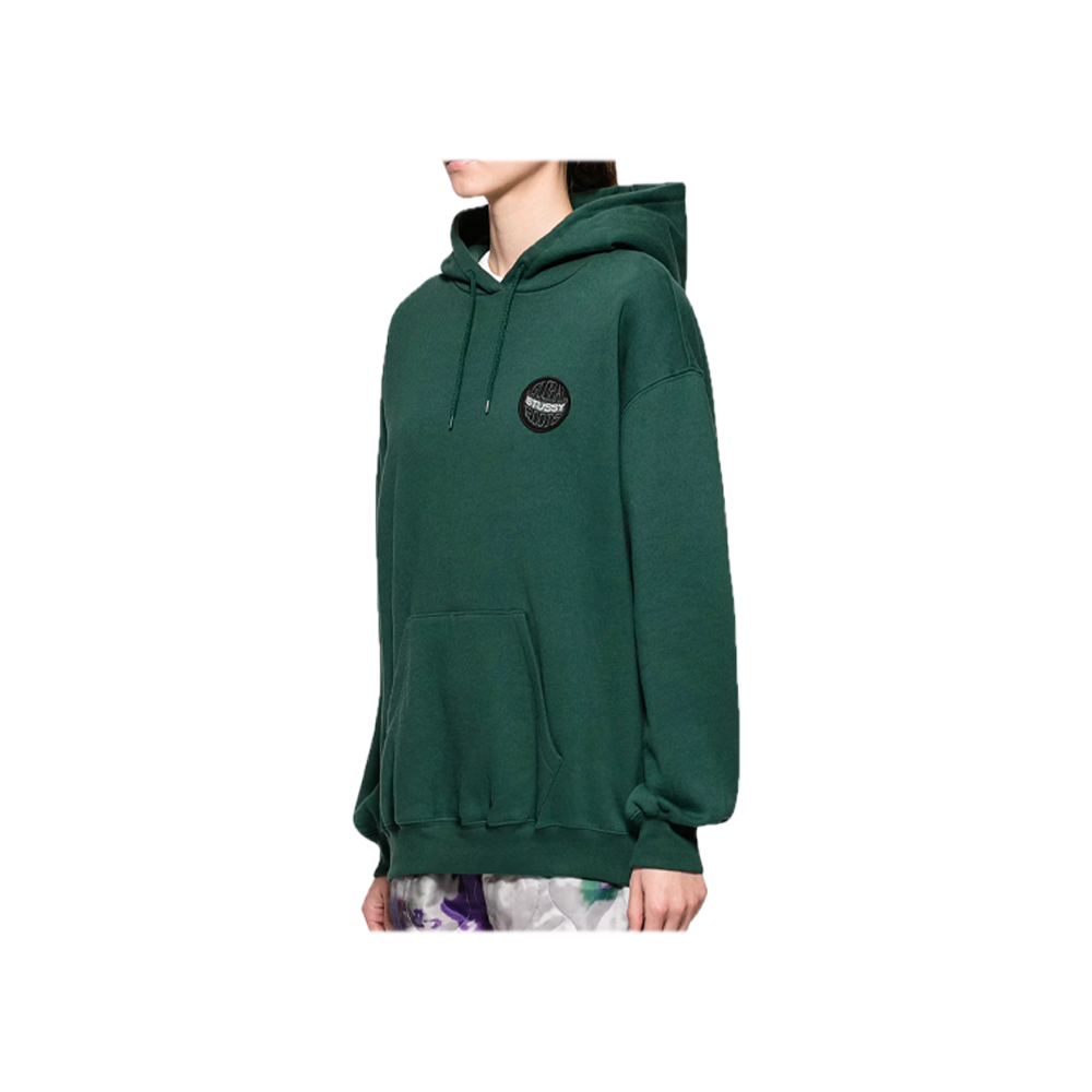 Stussy W' Palmer Patch Hoodie Marine 218066_MRN