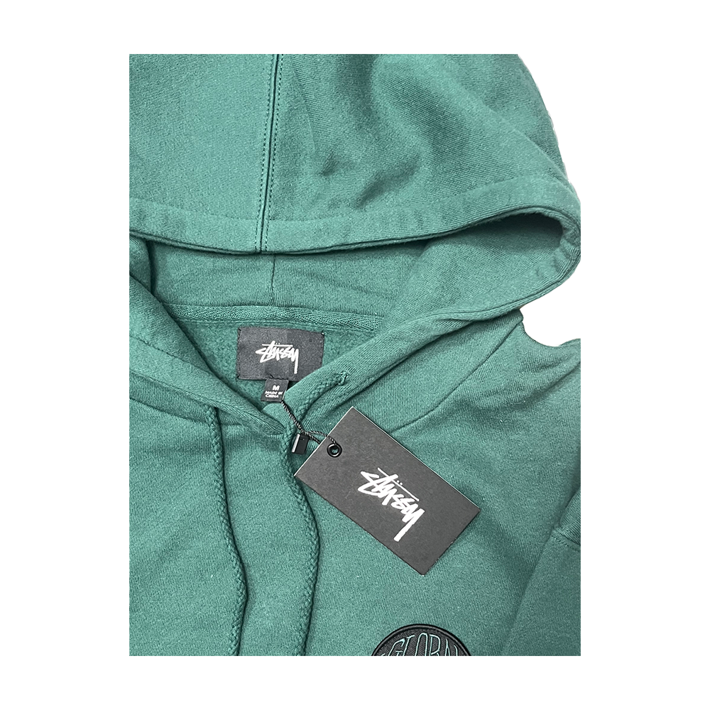 Stussy W' Palmer Patch Hoodie Marine 218066_MRN