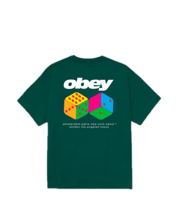 Obey Dice Tee Rainforest 165264348_RNF