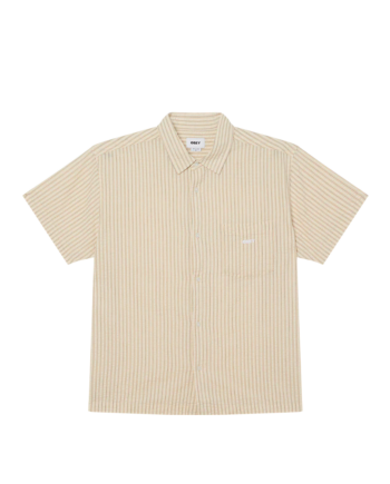 Obey Alan SS Shirt Unbleached Multi 181210453_UMT