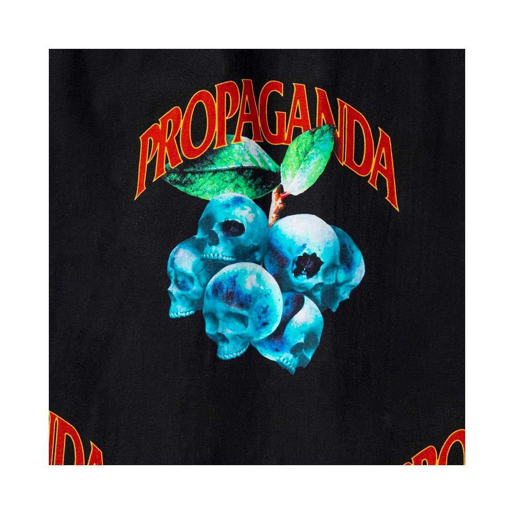 Propaganda Blueberry Shirt Black 26SSPROU822