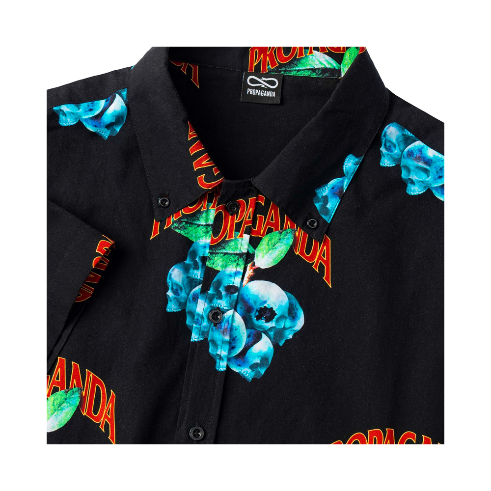 Propaganda Blueberry Shirt Black 26SSPROU822
