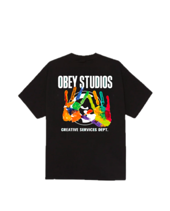 Obey Creative Services Dept. Tee Black 165264301_BLK