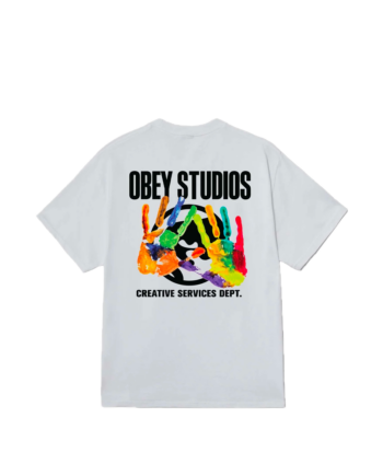 Obey Creative Services Dept. Tee White 165264301_WHT
