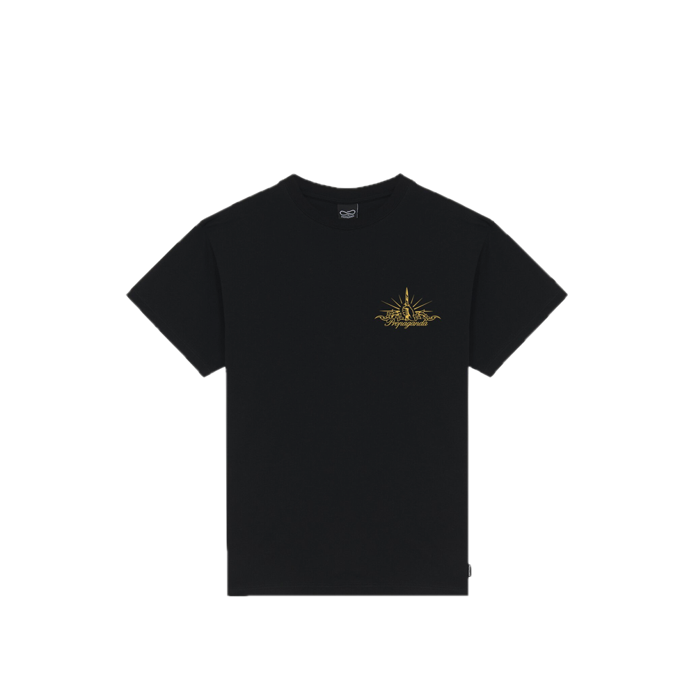 Propaganda Cross Tee Black 26SSPRTS714