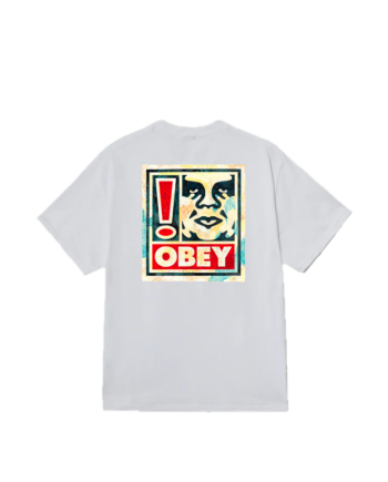 Obey Exclamation Tee White 165264328_WHT