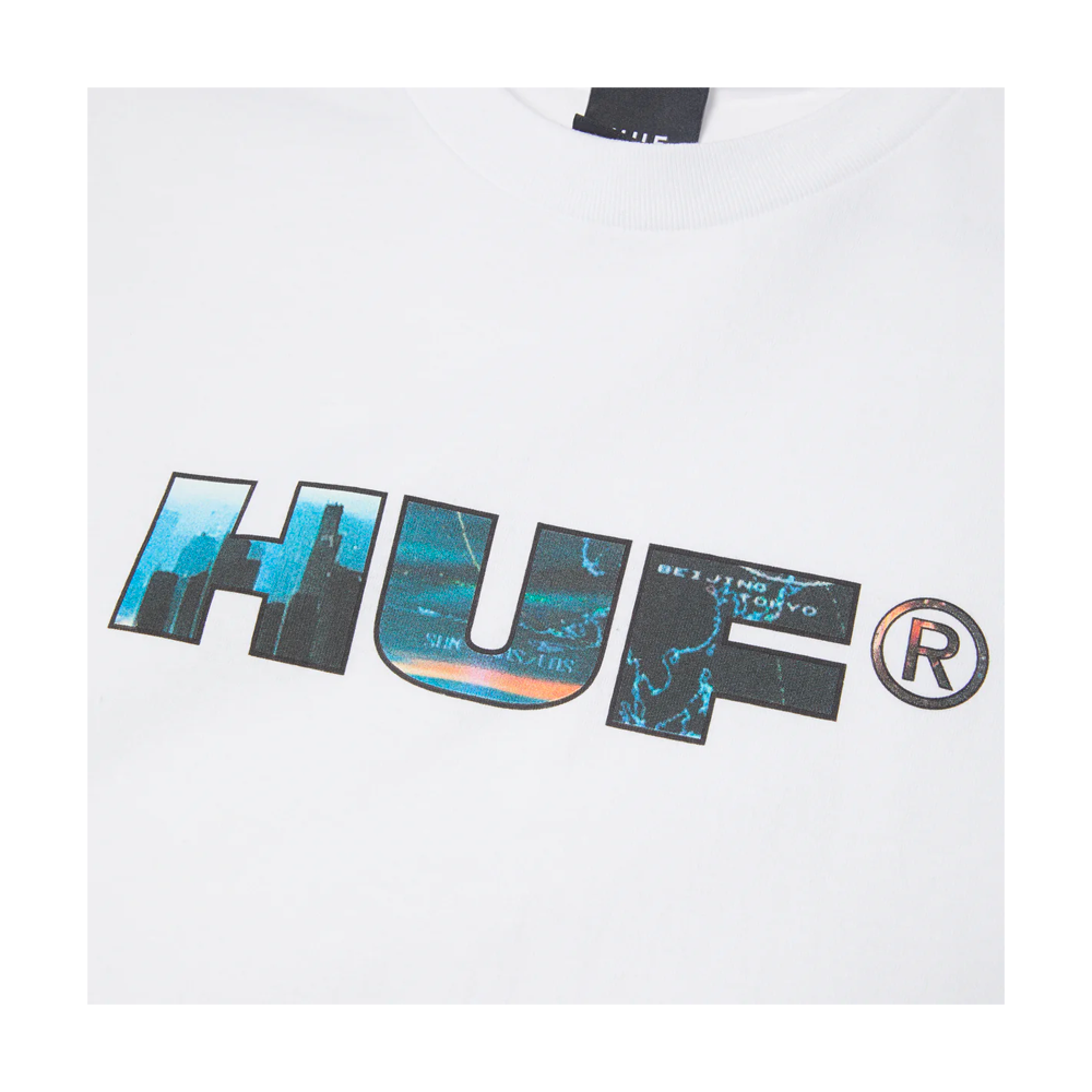 Huf Flight Path Tee White TS02619_WHT