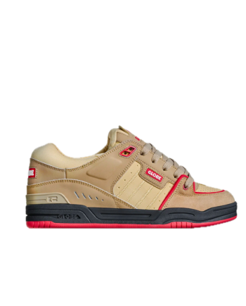 Globe Fusion Skate Shoes Fusion Khaki / Red GBFUS_KHR