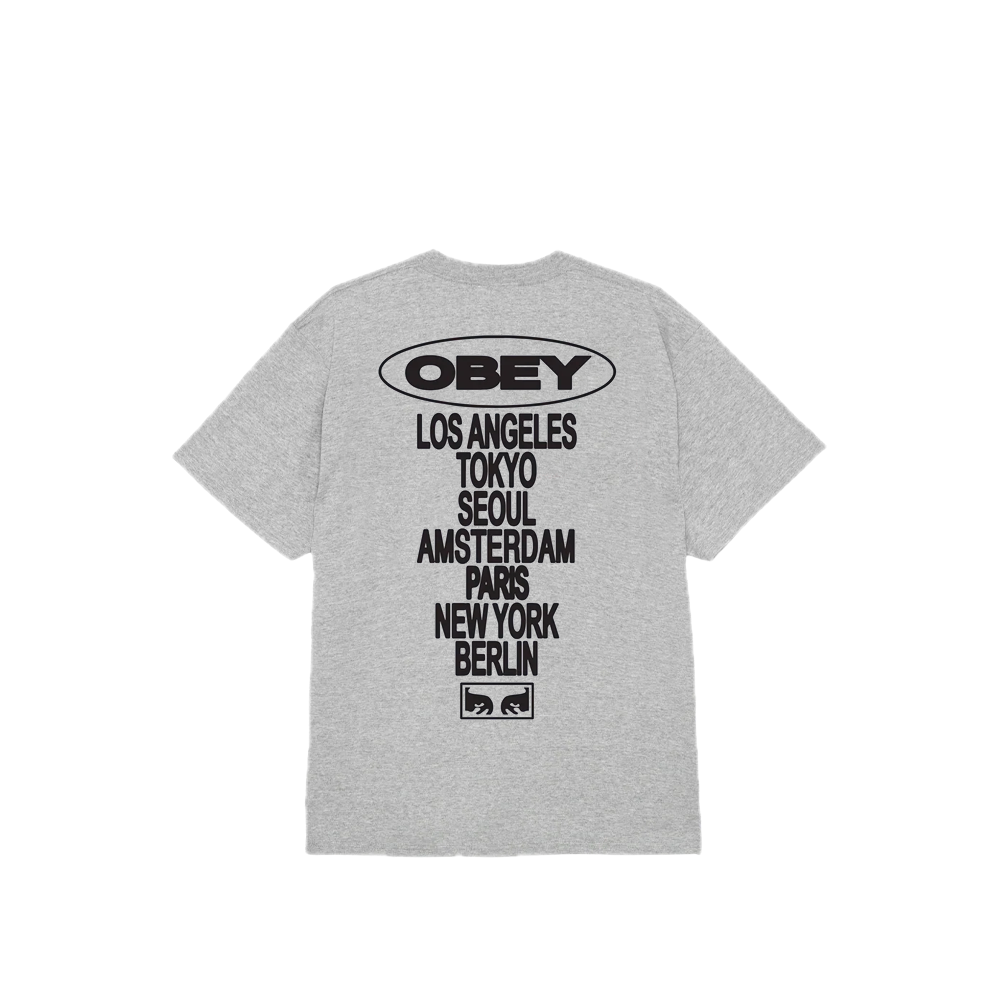 Obey Global Impact Tee Heather Grey 165264310_HGY