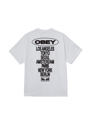 Obey Global Impact Tee White 165264310_WHT