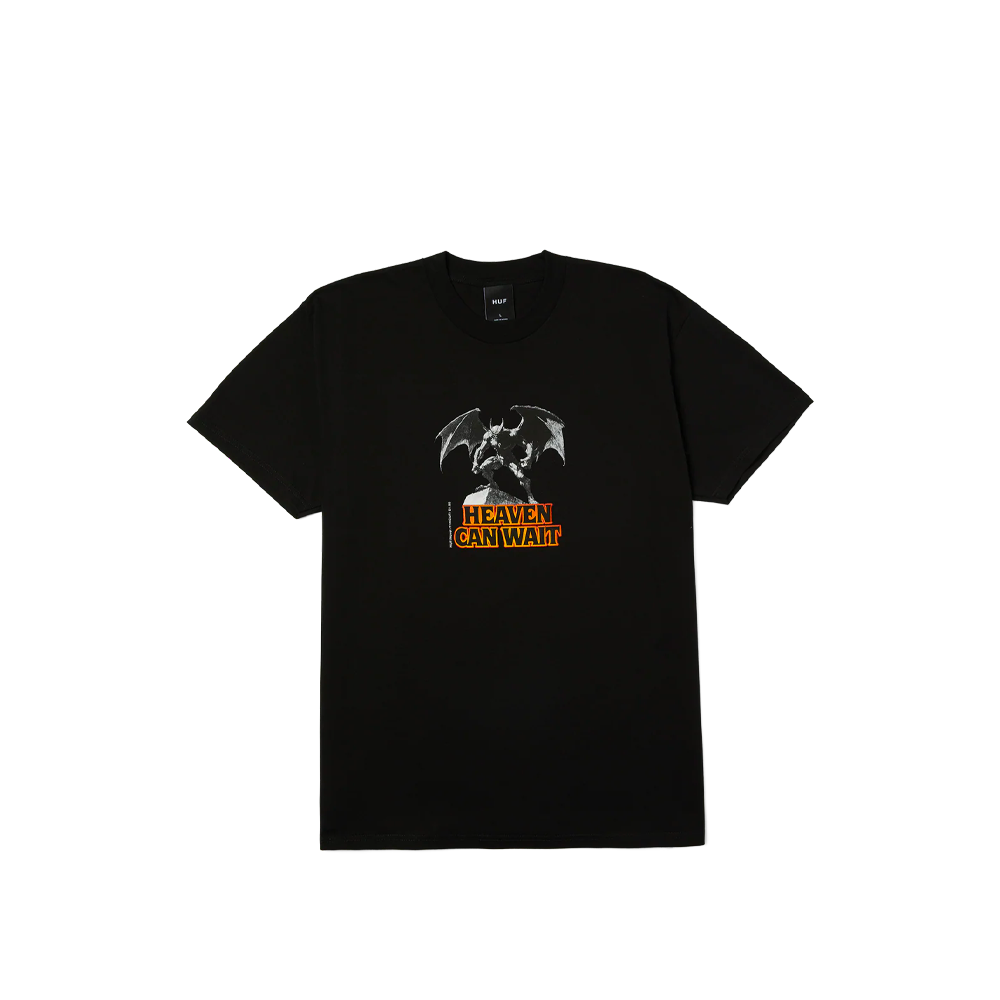 Huf Can Wait Tee Black TS02638_BLK