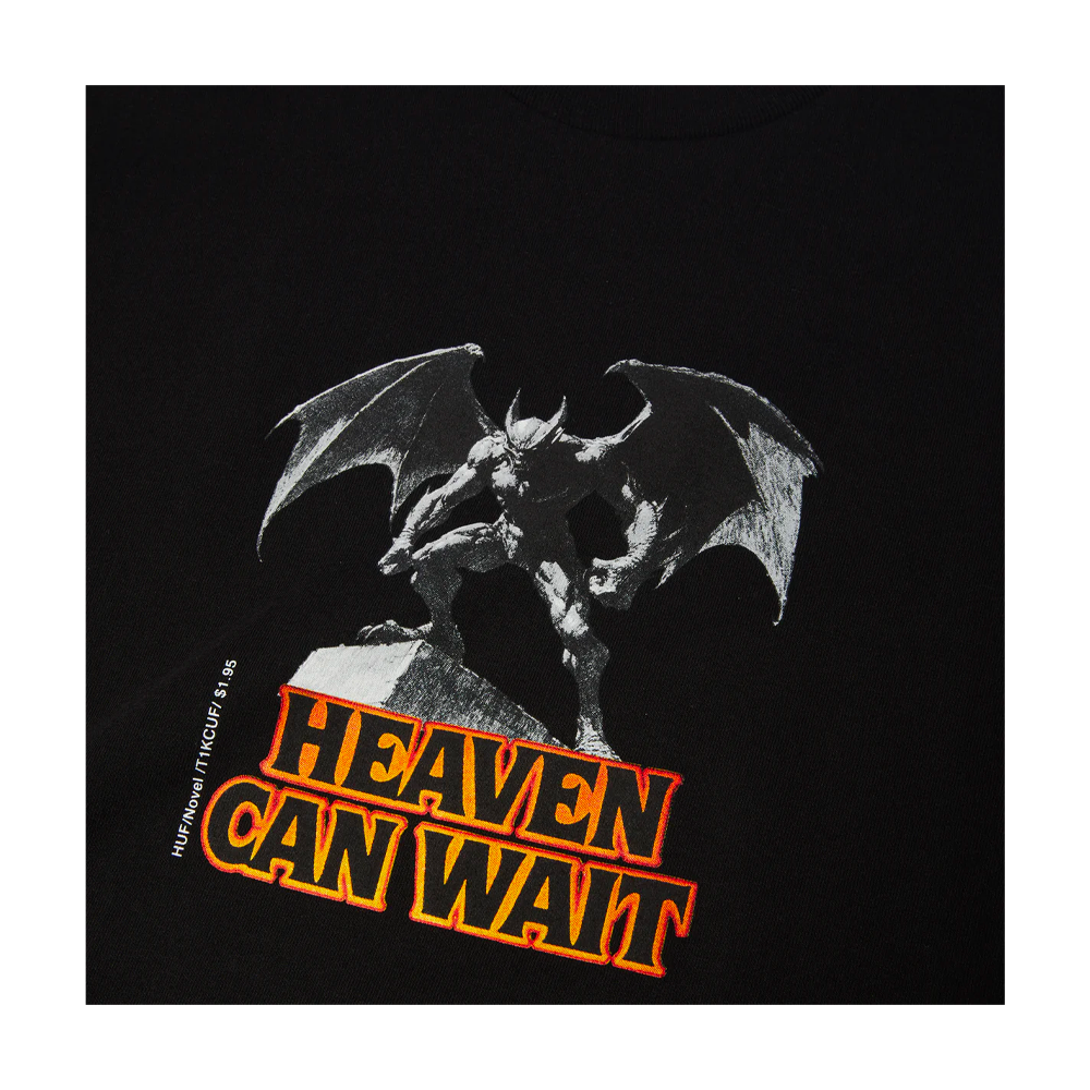 Huf Can Wait Tee Black TS02638_BLK