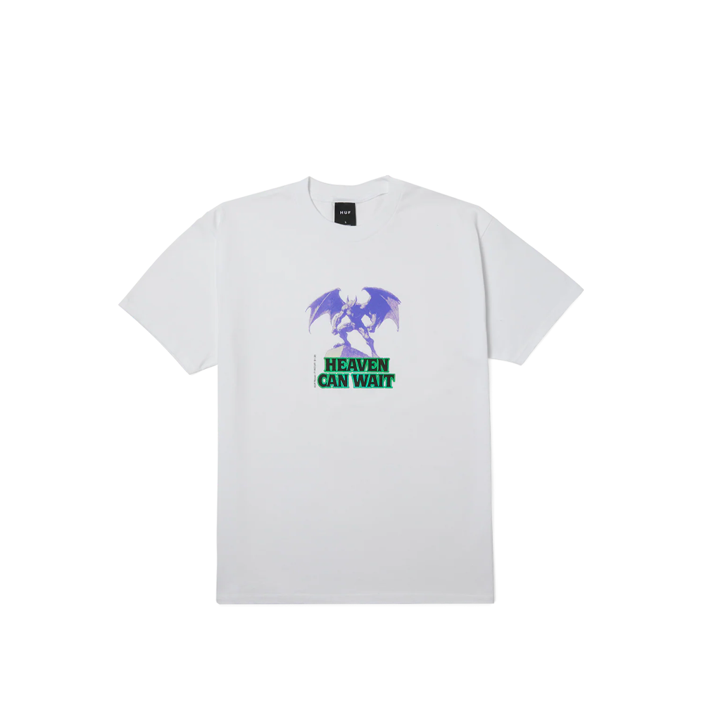 Huf Can Wait Tee White TS02638_WHT