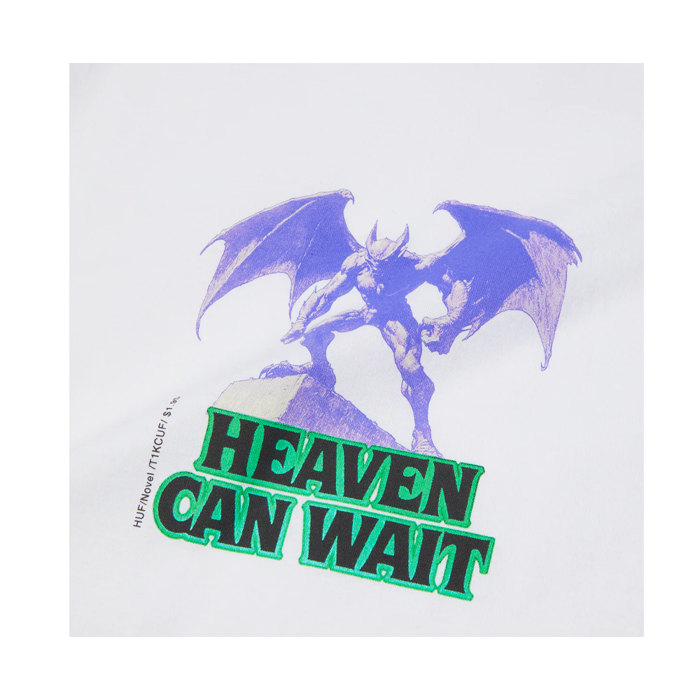 Huf Can Wait Tee White TS02638_WHT
