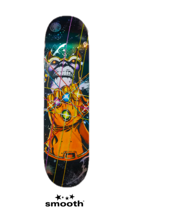 Huf x Avengers Oh Snap Skateboard Deck Black 8.25" AC00935