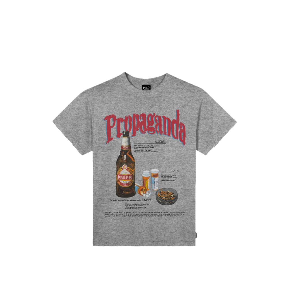 Propaganda Habits Tee Melange 26SSPRTS704