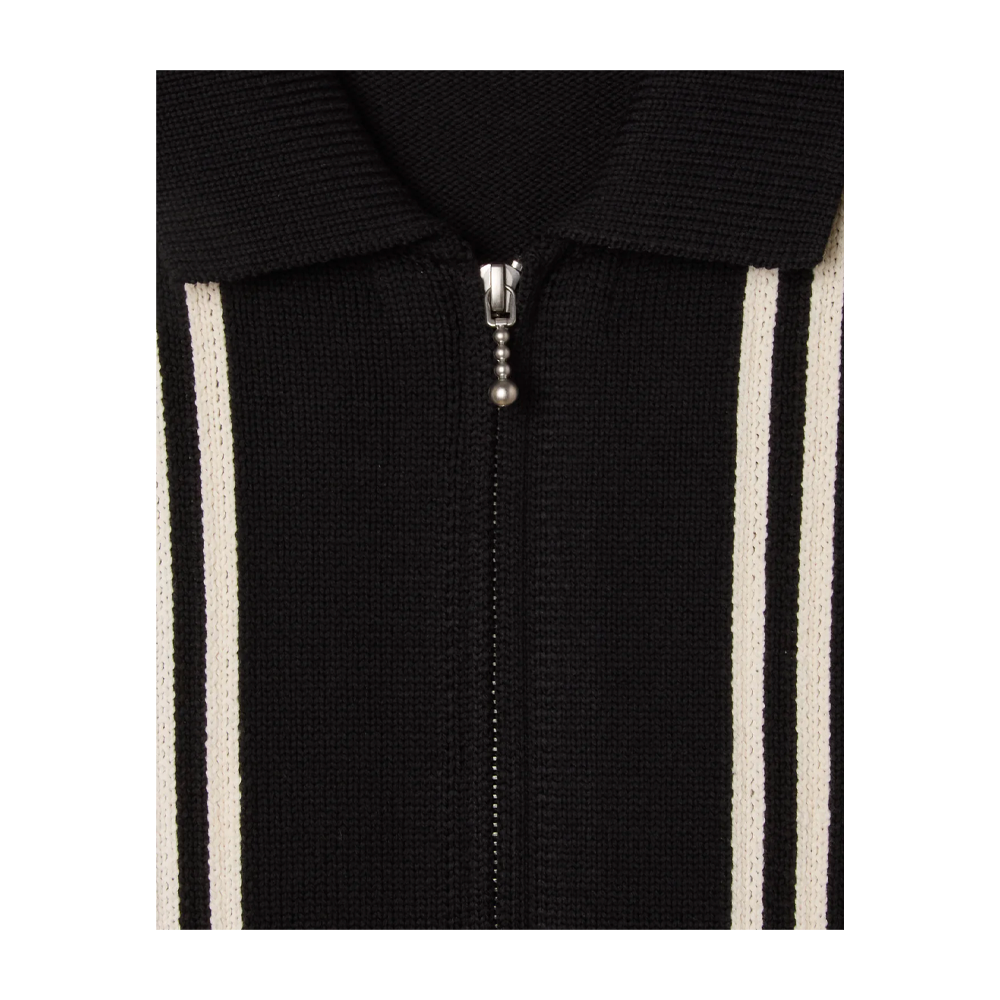 Obey Matt Zip Up Sweater Black Multi 151010046_BMT