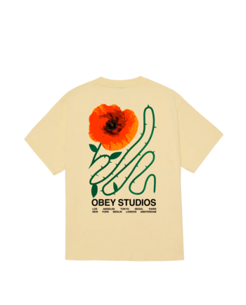 Obey Moves of Life Tee Pale Yellow 165264343_PYL