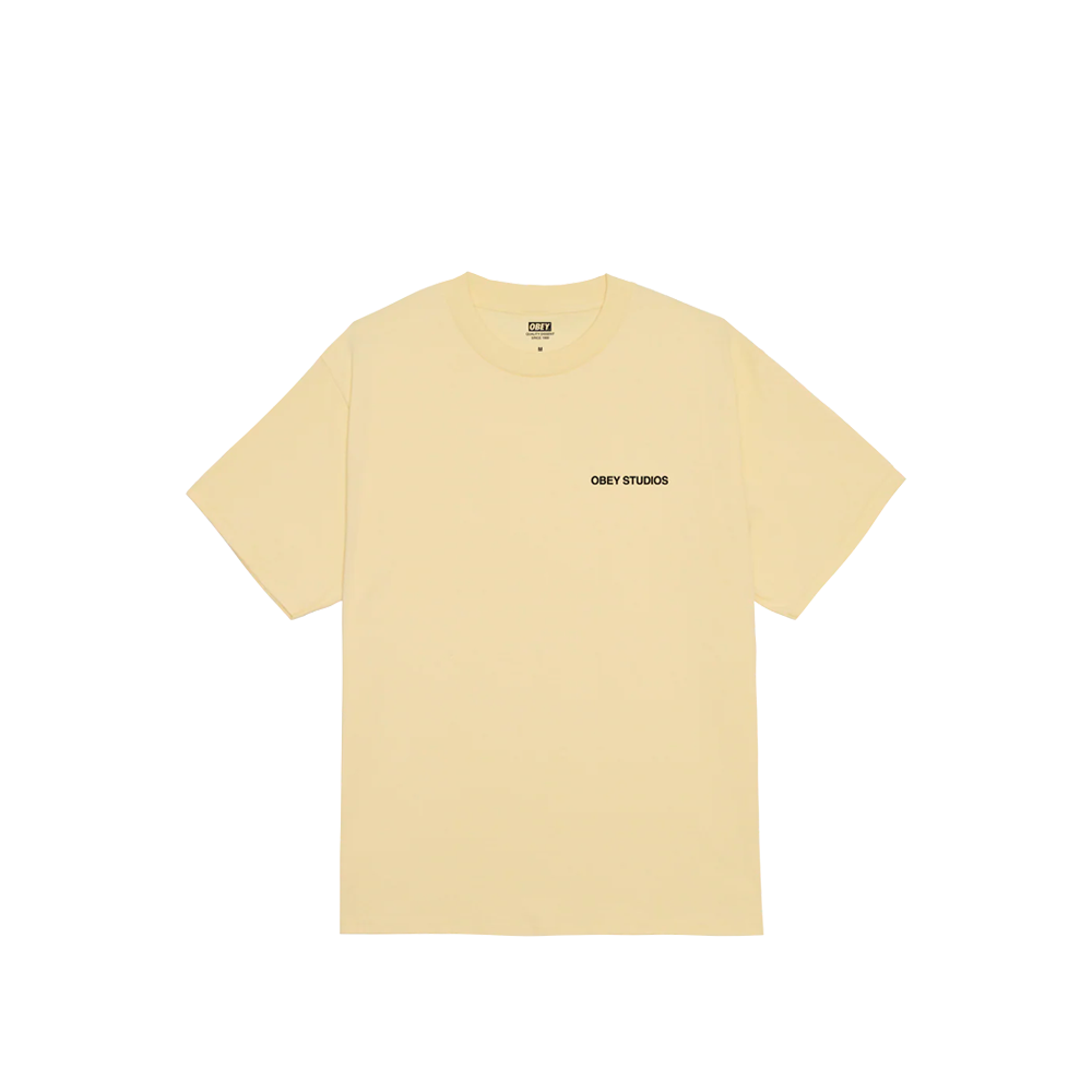 Obey Moves of Life Tee Pale Yellow 165264343_PYL