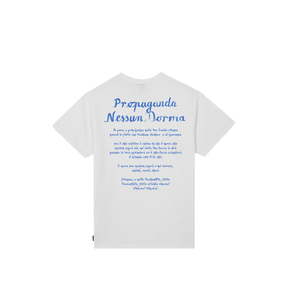 Propaganda Nessun Dorma Tee White 26SSPRTS721