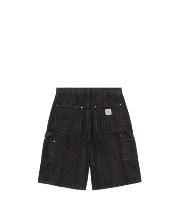 Carhartt WIP OG Double Knee Short Snake Camo / Black / Heavy Stone Wash I036590_3R2_60