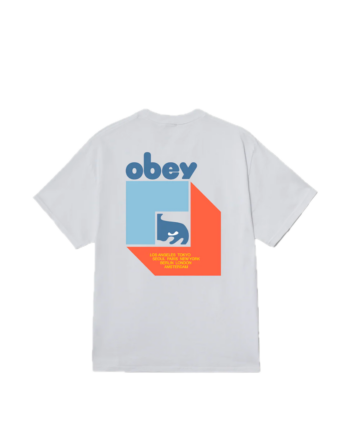 Obey Peep Hole Tee White 165264346_WHT