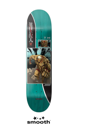Primitive x Attack On Titan Armored Neal Deck 8.25'' Teal PS2AW0000_TEA_8.25