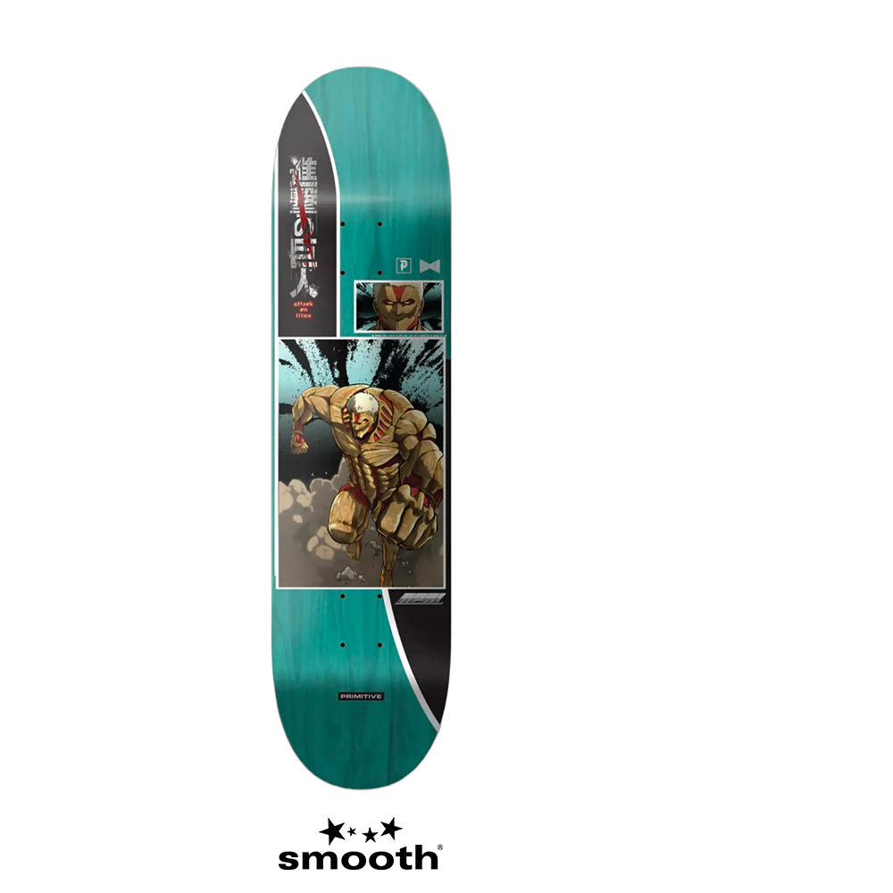 Primitive x Attack On Titan Armored Neal Deck 8.25'' Teal PS2AW0000_TEA_8.25
