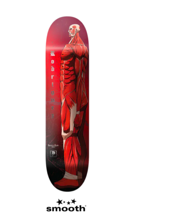 Primitive x Attack On Titan Rodriguez Colossal Deck Red 8.5'' PS24W0004_RED_8.5