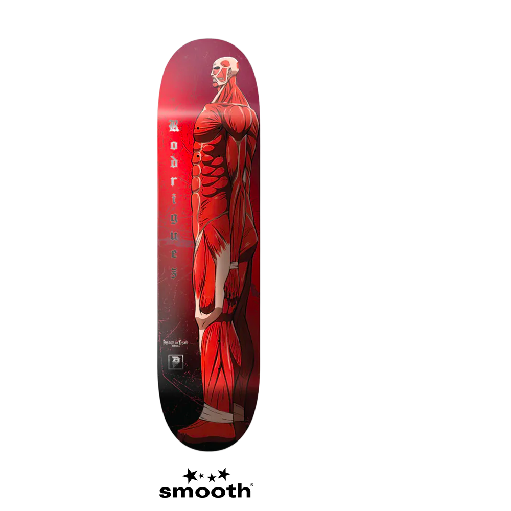 Primitive x Attack On Titan Rodriguez Colossal Deck Red 8.5'' PS24W0004_RED_8.5