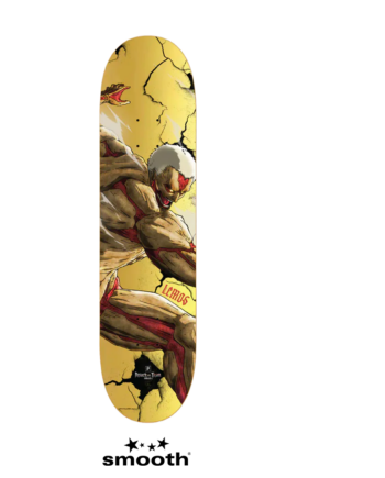 Primitive x Attack On Titan Lemos Harden Skate Deck 8.38'' Gold PS24W0001_GLD_8.38